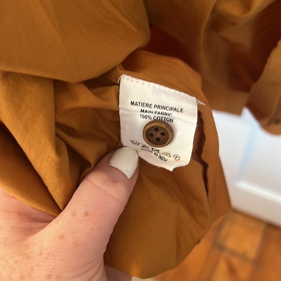 Vanessa Bruno // Neha belted two-tone cotton skirt - Picture 9 of 9